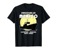 Zihuatanejo Mexico Dufresne Redding Boat Tours Maglietta Blu Maglietta