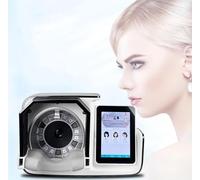 ZIJINGY Analizzatore Intelligente della Pelle, rilevatore 3D del Viso, 20 Milioni di Pixel, 10 Diversi metodi rilevamento, 3 Tipi Luce ordinaria, con Rapporto analisi, Completa dei Problemi