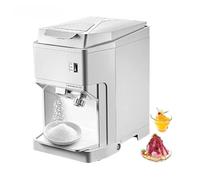 ZIJINGY Tritaghiaccio, Elettrico Commerciale for cubetti di Ghiaccio da 120 kg/H Tritatutto a Cono Neve, Contiene 5,1 Libbre (2,3 kg), Adatto for Negozi Dessert e Bevande, Bar, caffè, Feste
