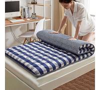 ZIKGER Materasso futon Pieghevole Giapponese,Cotone Delicato sulla Pelle Futon,Tatami Materassi da Terra,Pieghevole Ospiti Materasso da Pavimento Morbido Futon