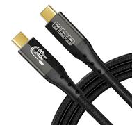 ZIKNYDO 8K Thunderbolt 5 Cavo 3 metri, trasferimento dati 80Gbps, larghezza di banda USB C 120Gbps per display 16K/Dual 8K, PD3.1 240W, per Thunderbolt 4, MacBook M4, eGPU, Mac mini M4 Pro, Monitor