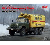 Zil-131 Emergency Truck, Soviet Vehicle 1:35 Plastic Model Kit ICM