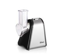 Zilan Affettaverdure Elettrico 4 in 1, Grattugia e Affettatrice 200W, Tritatutto