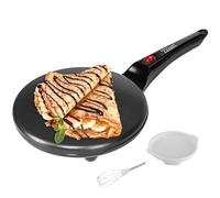 Zilan Crepes Maker | manico Cool Touch | rivestimento antiaderente | diametro 20 cm | Creperie | Crepes Machine | Crepesmaker | Galettes | Padella per crepes | 700 Watt