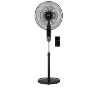 Zilan, Ventilatore a piedi con schermo LED 16'', 3 impostazioni velocità, timer 7,5 ore, 3 modalità di ventilazione, oscillazione