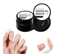 Zilarr Solid Nail Gel, Gelgenius Solid Nail Gel, 10ML DIY Solid Gel Glue, For Fake Nails Long Lasting Solid Builder Gel, Easy to Apply & Remove (2 Boxes)