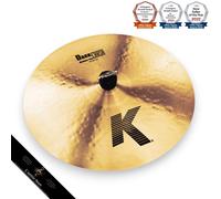 Zildjian K 16 in 16'' 40 cm Dark Crash Medium Thin Cymbal Warm Punchy Sound N...