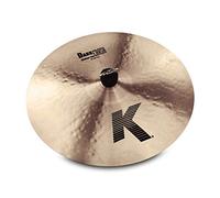 ZILDJIAN - K0913-16" K DARK CRASH MEDIUM THIN, Piatto Crash per Batteria da 16'' Scuro e Caldo, Peso Medio, Finitura Tradizionale