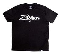 Zildjian Maglietta Unisex con Logo Classico, Nera, XXL UK