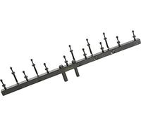 ZILDJIAN - P0637 High Octave Deluxe Crotale Bar - Supporto Professionale per Set di Cortali, 13 Note, Costruzione in Acciaio Tubolare, Finitura Nera Lucida, Compatibile con Supporti per Piatti