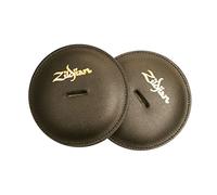 ZILDJIAN - P0751 LEATHER PADS, Coppia Cuscinetti in Vera Pelle di Alta Qualità. Colore Nero