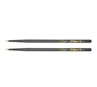 Zildjian Z Custom LE - Bacchette per batteria 5B, colore nero cromato, punta in legno
