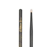 Zildjian Z Custom Z5BCBN-ZC - Bacchette per batteria con punta in nylon nero cromato 5B