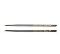Zildjian Z Custom ZRKCBN-ZC - Bacchette per batteria con punta in nylon, colore: Nero roccia