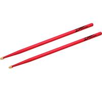 Zildjian Z5AACDGP Wood Tip Bacchette, Neon Pink, 5A