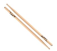 ZILDJIAN - Z7AA 7A Anti-Vibe Series - Bacchette batteria in Hickory, Punta rotonda legno, trattamento riduzione vibrazioni, 39,37 cm × 1,32 cm, finitura laccata