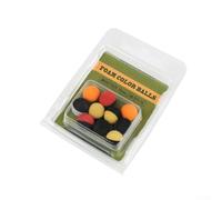 Zilimontt 10 pezzi per esche a sfera in schiuma EVA per pesca alla carpa, galleggianti ad alta galleggiabilità, leggere per materiale EVA, diametro 10 mm (disponibile anche in 8 varianti da 14 mm) (10