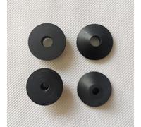 Zilimontt 10 raccordi in gomma antiscivolo per il fissaggio delle cerniere del sedile del WC, inserti di lunga durata da 6 mm e 8 mm per un fissaggio sicuro e una stabilità di lunga durata, per una