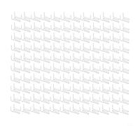Zilimontt 100 graffette a caldo da 0,6/0,8 mm per kit di riparazione per saldatrice in plastica paraurti auto con struttura in acciaio inossidabile e opzioni di forma multiple A/B/C/D/E/F/G/H/I (H)