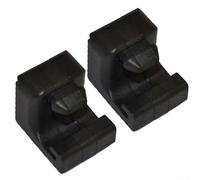 Zilimontt 2 fermaporta 72557-S0X-A00 per Odyssey 1999-2010, in ABS nero, ricambio diretto con materiale ad alta resistenza e lunga durata