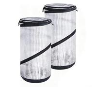 Zilimontt 2 mini serre portatili con struttura in PVC, protegge contro il gelo e le intemperie, design per un facile trasporto e stoccaggio