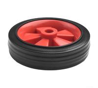 Zilimontt 2 ruote girevoli per compressore d'aria, 12,7 cm, silenziose, antiurto, antiscivolo, in plastica resistente, con viti, per macchine dell'olio e (12,7 cm)