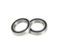 Zilimontt 25 x 37 x 7 mm, 6805-2RS, set di cuscinetti a sfera profondi per movimento centrale BB68-73 filettato e BB90-92 a pressione, cuscinetti in acciaio