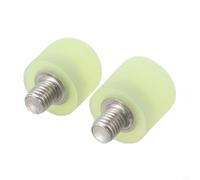 Zilimontt 2Pics - Punte di ricambio per riparazione ammaccature senza vernice, strumenti per la rimozione di ammaccature, martello e gancio, accessori per riparazione carrozzeria in plastica verde