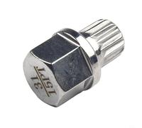 Zilimontt 31/15PT Hollow Car Anti Theft Wheel Lock Lug Nut Removal Key Tool per