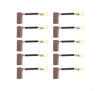 Zilimontt 6 * 8 * 17mm DC motore sommergibile rame spazzola di carbone di ricambio per motori di battente automobilistico e sollevatori di vetro 12V-60V General Power Tool Parts