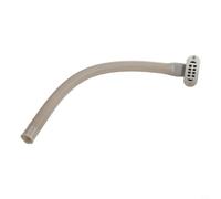 Zilimontt Accessorio di scarico per lavabo da bagno compatibile con vari impianti idraulici in acciaio inossidabile Sus304 Testa ovale laterale per lavello troppopieno con connettore e cucina