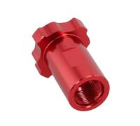 Zilimontt Adattatore connettore rapido per pistola a spruzzo per vernice, compatibile con filettatura M14 x 1, raccordo in alluminio per misurini usa e getta, facile da installare e pulire (M14 x 1)