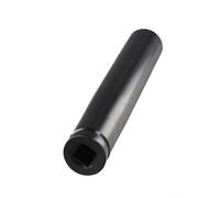 Zilimontt Adattatore per chiave a bussola profonda da 200 mm, in acciaio al cromo vanadio con testa esagonale, convertitore per utensili a percussione e elettrici, compatibile con prese da 14-32 mm