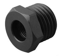 Zilimontt Adattatore per tornio per legno, mandrino filettato a vite, 33 x 35 mm, accessorio 18 x 15 mm, per utensili da tornitura in legno, mandrino per tornio a 32 mm