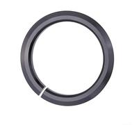 Zilimontt Anello in lega di alluminio per bici con corona per forcella affusolata da 1,5 pollici, diametro interno 39,8 mm, spessore 5 mm, base di ricambio leggera da 6 g per cuffie da ciclismo