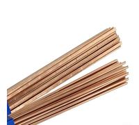 Zilimontt Asta di saldatura in rame fosforoso L201 BCu93P per condizionatore d'aria e frigorifero Tubo di rame brasatura senza flusso richiesto Punto di fusione basso da 1,0 mm a 3,0 mm (3 mm)
