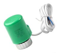 Zilimontt Attuatore termostato collettore per riscaldamento a pavimento 230 V con filettatura M30 x 1,5 mm, valvola elettrotermica del radiatore, design normalmente aperto, spinta 110N, alloggiamento