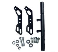 Zilimontt Barra stabilizzatrice per moto, in lega di alluminio, staffa di bilanciamento per manubrio anteriore, impugnatura resistente all'usura con montaggio (Bla