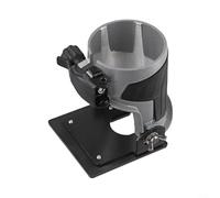 Zilimontt Base inclinabile per router in legno, base regolabile in alluminio compatibile con router manuali elettrici e cordless