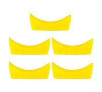 Zilimontt Beccuccio salvagoccia per lattine da 1 gallone e quarto, accessorio in plastica con spazzola tergicristallo e supporto, strumento di pulizia senza disordine (5 pezzi)