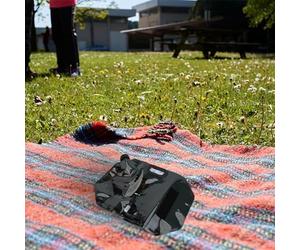 Zilimontt Borsa dell'acqua pieghevole per campeggio ed escursionismo, contenitore pieghevole in PET/PE, 31 x 42 cm, borraccia portatile leggera con flusso controllato dalla manopola e (verde)