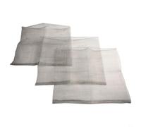 Zilimontt Borsa in rete per la protezione delle radici delle piante in acciaio inossidabile 304, per il controllo dell'erosione del suolo, in tessuto, 50 x 45 cm