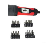 Zilimontt Cacciavite manuale preimpostato antiscivolo 1/4 di pollice Drive 1065 Inlb chiave flessibile con clic per Plus manico magnetico coppia udibile strumenti da lavoro casa giardino (solo chiave)