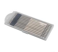 Zilimontt Cacciaviti elettrici 50150 mm Kit di 10 punte magnetiche per cacciavite Ph2 Cross 0. 25 codolo esagonale in lega di acciaio antiscivolo per punte (150 mm)