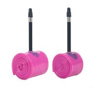 Zilimontt Camera d'aria Ultralight 700C Road per bici Materiale con valvola da 65 mm, 42 g per strada e 65 g per, adatto per 700 x 18-40 C, leggero e resistente per tubo della bicicletta (2 pezzi 35