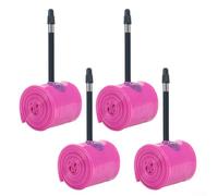 Zilimontt Camera d'aria Ultralight 700C Road per bici Materiale con valvola da 65 mm, 42 g per strada e 65 g per, adatto per 700 x 18-40 C, leggero e resistente per tubo della bicicletta (4 pezzi 35