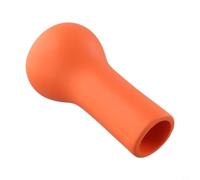 Zilimontt Canna da pesca portatile per pesca in barca, supporto superiore in PU con assorbimento degli urti, 15,5 x 8 cm, 85 g, compatibile con la maggior parte e (arancione)