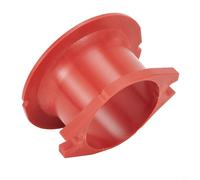 Zilimontt Carburatore per filtro aria Velocity Stack Imbuto a tazza compatibile con FCR 37/39/41 mm per carburatore - flangia 59 mm, ID ovale 42-43 mm, lunghezza 34,5 mm, diametro esterno massimo 72