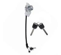 Zilimontt Cavo cilindro serratura porta lato conducente sinistro, 72185-TF0-G01 con chiavi, compatibile con 2009-2013, sostituzione diretta parte esterna auto hardware