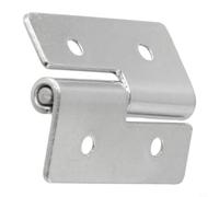 Zilimontt Cerniera rimovibile in acciaio inox, 40 x 30 mm, cerniera rimovibile resistente, per armadi, porte, facile installazione e rimozione sicura (40 x 30 x 1,5 a sinistra)